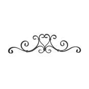 Ornate Gate Top 820L x 225H – 20x6mm - Wholesale Welding Supplies