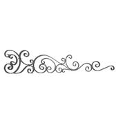 Ornate Gate Top 1400L x 300H – 20x6mm - Wholesale Welding Supplies
