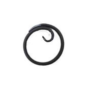 R1a – Hot Forged Scroll Ring – 115mm Diameter - Wholesale Welding Supplies