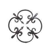 Rosette Panel-250mm – 10x6mm Textured Bar - Wholesale Welding Supplies