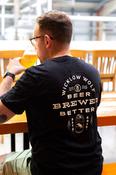 Wicklow Wolf 'Beer Brewed Better' Black T-Shirt