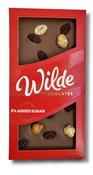 0% Added Sugar Hazelnut &amp; Raisin Choc Bar | Wilde Irish Chocolates