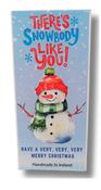 'There's Snowbody Like You' Happy Christmas Chocolate Bar - Wilde Irish Chocolates
