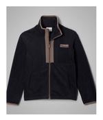 BACK BOWL II FULL ZIP FLEECE (AGES 8 - 20) - BLACK, IRON