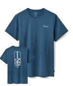 STANCE STRATA TEE - TEMPEST BLUE image