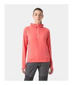 SHINE SOLEN 1/2 ZIP HOODIE WOMEN'S - SUNSET PINK image