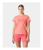 HH LOGO T-SHIRT 3.0 WOMEN'S - CORAL ALMOND image