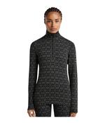 Icebreaker Women's 260 Oasis Vertex Half Zip - Alpine Geo