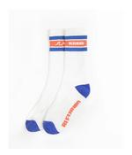 CREW SOCK (OG) - BLUE AND PINK image