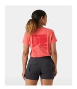 SKOG GRAPHIC TEE WOMEN'S - SUNSET PINK
