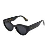 ASHBURY SKY WOMEN'S SUNGLASSES - BLACK/SMOKE POLARIZED image