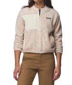 STELLAR PATH FLEECE BOMBER FULL ZIP WOMEN'S - CHALK