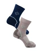 MERINO HIKER TWIN PACK LIGHT WEIGHT - GARDA NAVY &amp; SLATE COMBO image