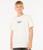 BOY'S RAW ENERGY LOGO TEE - BONE (AGES 12-16) image
