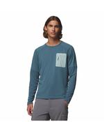 COLUMBIA TECH™ KNIT LONG SLEEVE CREW MEN'S - EVERBLUE, CRUSHED BLUE image
