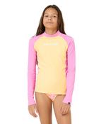 GIRL'S CLASSIC SURF LS RASH VEST (AGES 12-16) image