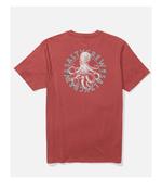 TENTACLES SHORT SLEEVE TEE - WASHED RED image