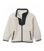 SEQUOIA GROVE FULL ZIP FLEECE - DARK STONE, BLACK (AGES 4-8)