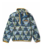 HELVETIA II PRINTED HALF SNAP FLEECE  KID'S - PHOENIX BLUE GEOMIX (AGES 4-8) image