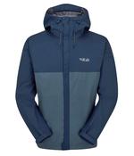 DOWNPOUR ECO JACKET - TEMPEST BLUE/ORION BLUE image