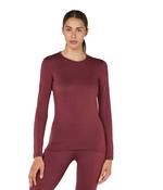 WOMEN'S 260 TECH LONG SLEEVE CREW - PORT image