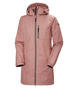 WOMEN'S LONG BELFAST WINTER JACKET - ASH ROSE