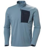 VERSALITE HALF ZIP FLEECE - WASHED NAVY