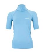CRUZ GIRL'S RASH VEST S/S (AGES 8 - 10) - BLUE image