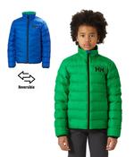 JUNIOR MARKA REVERSIBLE INSULATOR JACKET - BRIGHT GREEN - AGES 8 TO 10 image