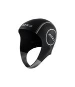 NEOPRENE SWIM CAP - BLACK/REFLECTIVE SILVER