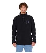SEARCH POLAR FLEECE CREW - BLACK