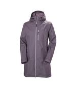 WOMEN'S LONG BELFAST JACKET - SMOKED PURPLE image