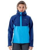 WOMEN'S DOWNPOUR ECO JACKET - NIGHTFALL BLUE/ALASKA BLUE image