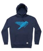 LOGO ORGANIC COTTON HOODIE - NAVY image