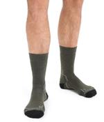 MEN'S ANATOMICA HIKE CREW - MEDIUM CUSHION - LODEN/BLACK/GRITSTONE HEATHER image