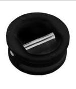 EUROFINS LEASH PLUG - BLACK