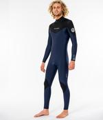 DAWN PATROL 53GB BACK ZIP STEAMER WETSUIT - NAVY image