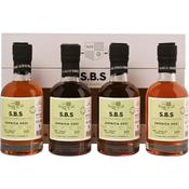S.B.S 4 Bottle WPE Jamaican Rum Gift Box