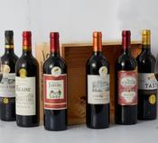 Gold Medal Six Bottle Bordeaux Wooden Gift Box image