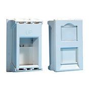 LJ6C FLAT HOUSING FOR CNET KEYSTONE JACKS image