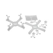 Fibre Optic Support Block 4 way C/W Sticky Pad