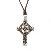 GREEN LEGEND CELTIC LARGE  CROSS CHOKER