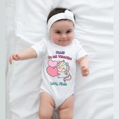 Personalised Valentine's Day Vest for Girls - Be my Valentine image