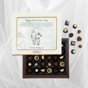 Personalised Box of Lily O'Brien's Chocolates - First Father's Day
