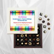 Personalised Box of Lily O'Brien's Chocolates - Crayons