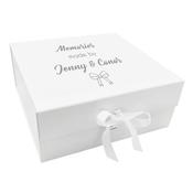 Personalised Keepsake Box for Couples - Memories Made By