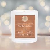 Personalised Scented Candle for Birthdays - Smells Like...