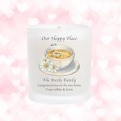 Personalised Scented Candle for New Homes - Teacups