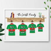 Personalised GAA Fan - Family Frame
