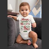 Personalised Baby Vest - Mayo Wait image